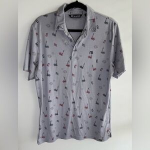 Travis Mathew Justice in Beer polo • Men’s medium